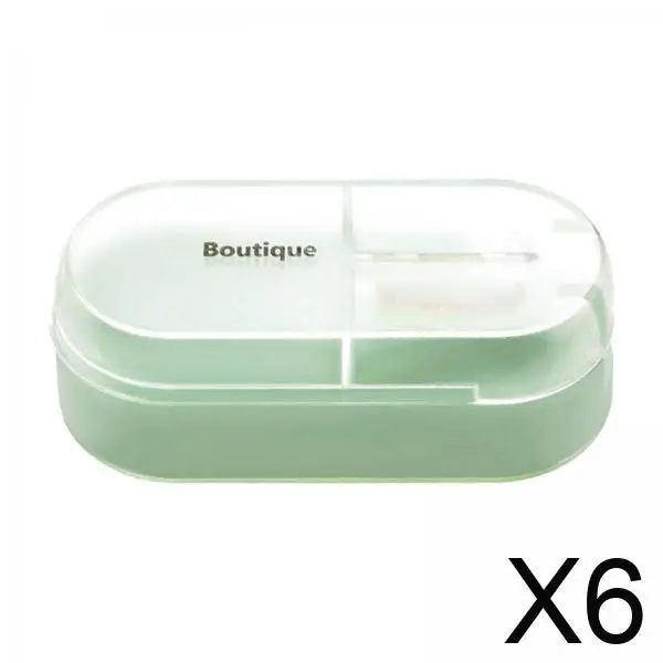 Tablet Pill Box Splitter Portable Medicine Case Organizer Cute Mini Pocket Holder for School Hotel Home Travel Use
Tablet Pill Box Splitter Portable Medicine Case Organizer Cute Mini Pocket Holder for School Hotel Home Travel Use