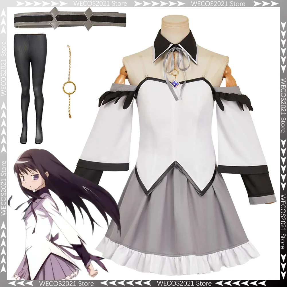 Маскировка Волхвы Пуэлы Акеми Хомура, одежда для косплея, аниме-костюм на Хэллоуин для взрослых женщин, ролевые игры, нарядное платье, праздничная ткань
Маскировка Волхвы Пуэлы Акеми Хомура, одежда для косплея, аниме-костюм на Хэллоуин для взрослых женщин, ролевые игры, нарядное платье, праздничная ткань