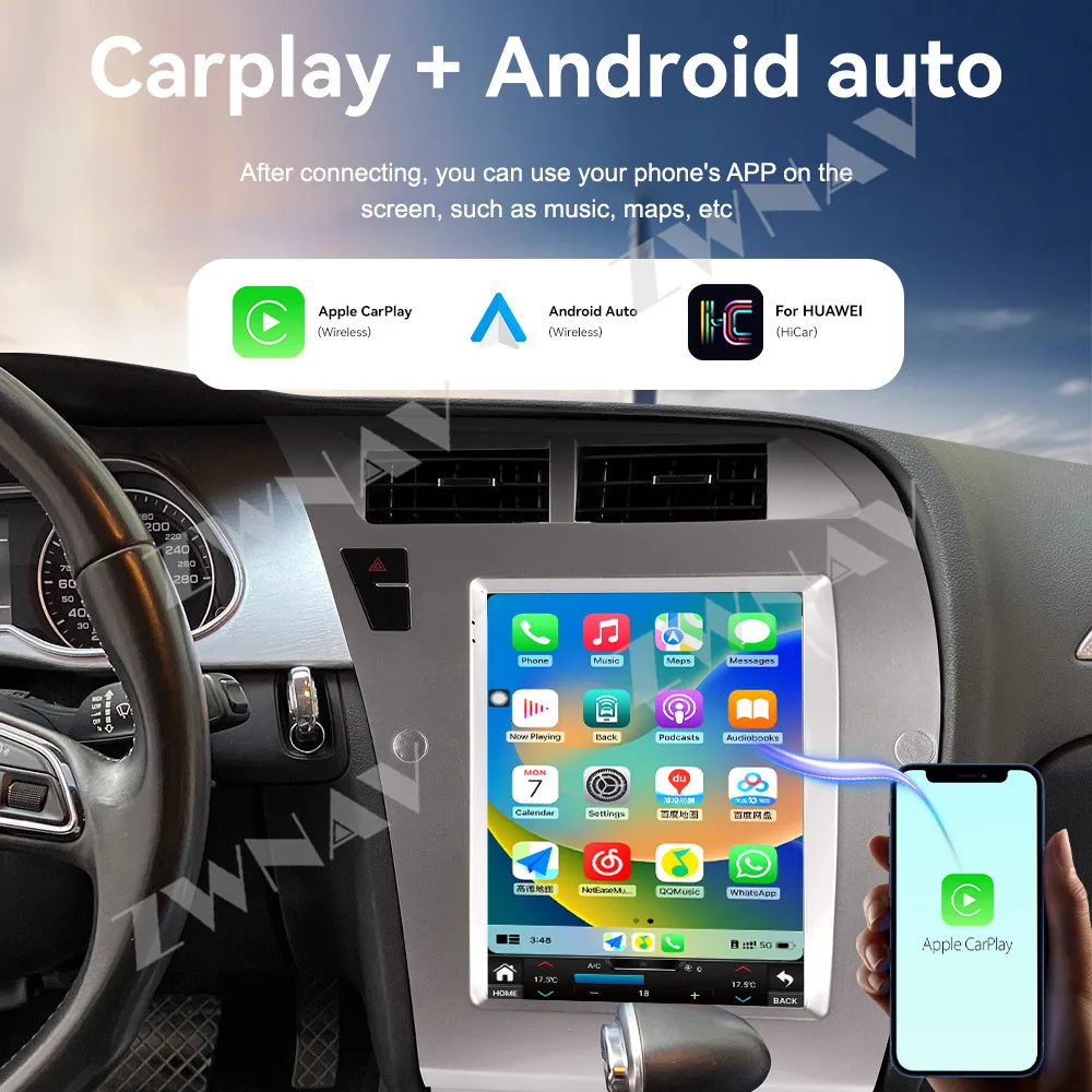12.1 inch HD Touch Screen For Audi A4L 2013-2016 Android 14 GPS Navigation 4G WIFI Carplay Car Multimedia Player Head Unit Auto
12.1 inch HD Touch Screen For Audi A4L 2013-2016 Android 14 GPS Navigation 4G WIFI Carplay Car Multimedia Player Head Unit Auto