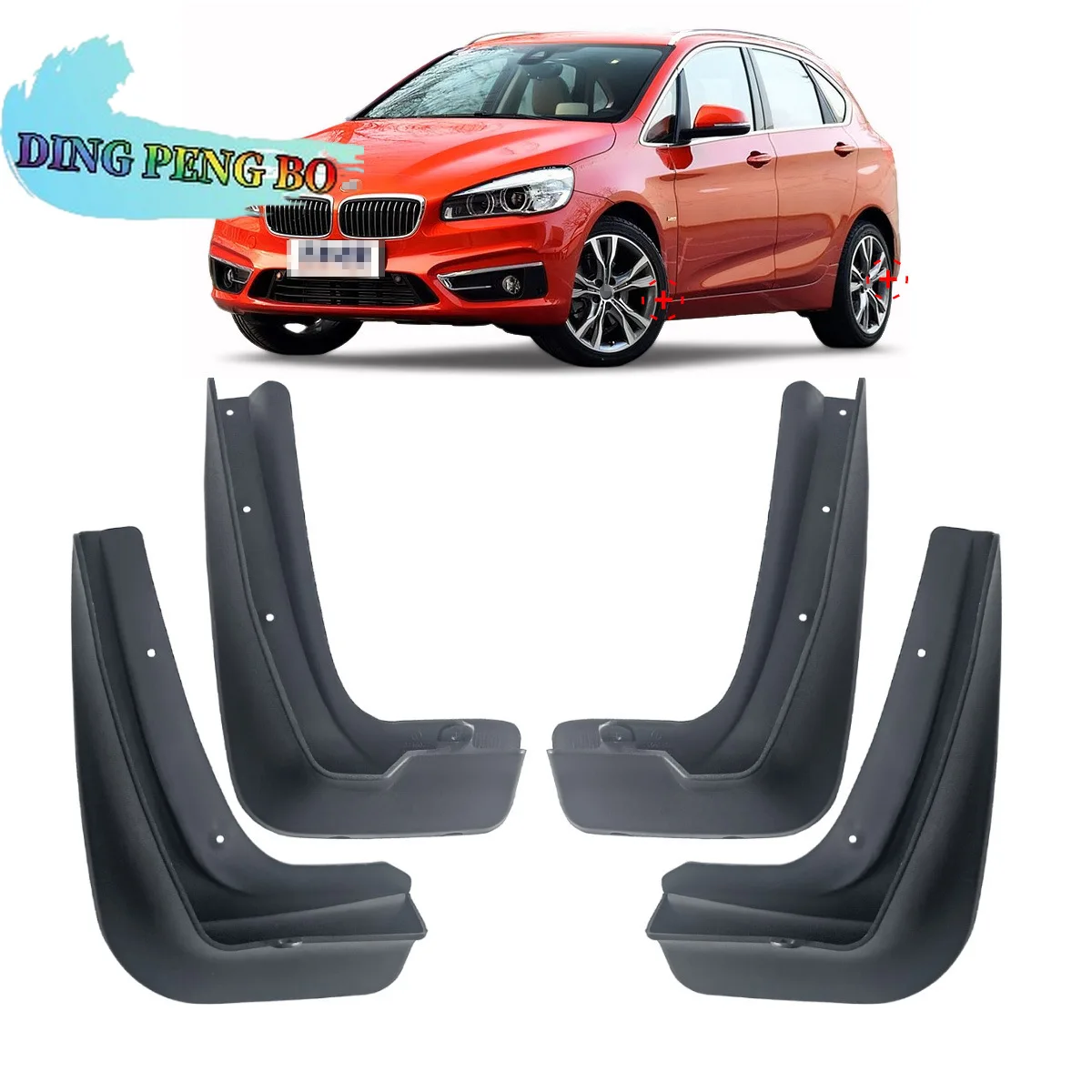 ABS 4PCS Special Mud Flaps Splash Guards For BMW 2 Series F45 F46 2015-2021 Active Gran Tourer Fender Mudguards
ABS 4PCS Special Mud Flaps Splash Guards For BMW 2 Series F45 F46 2015-2021 Active Gran Tourer Fender Mudguards