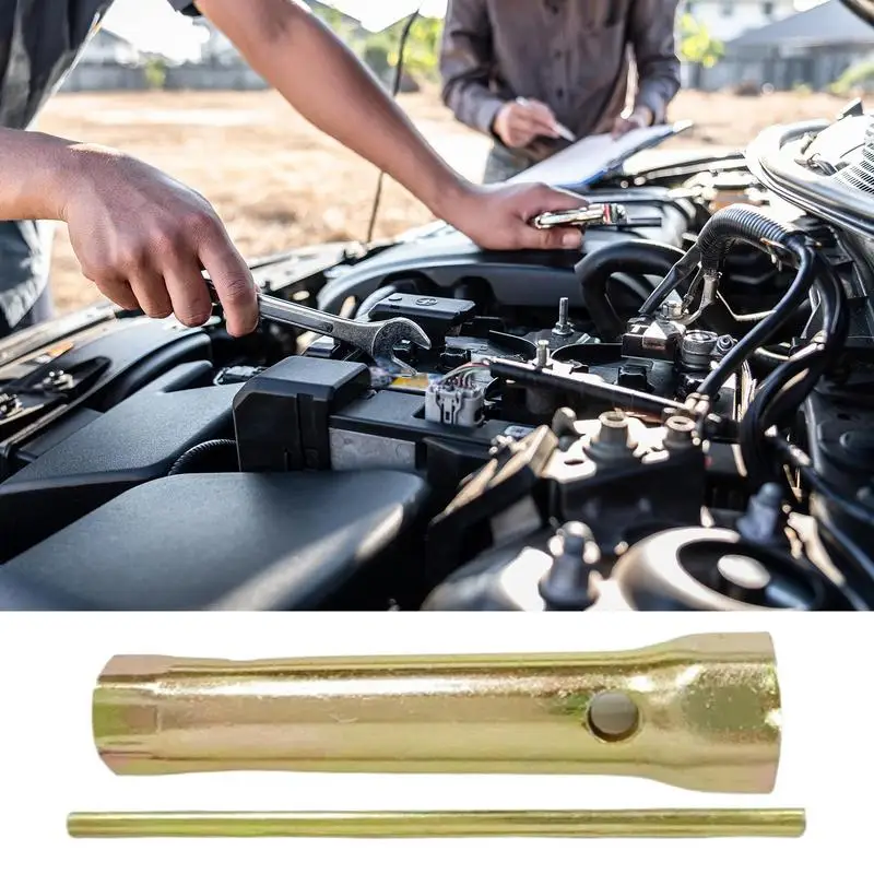 Spark Plug Tool Spark Plug Repair Tool Double Head Tubular Wrench Multi-Function For Engine Car Machinery Motorcycle Truck Boat
Spark Plug Tool Spark Plug Repair Tool Double Head Tubular Wrench Multi-Function For Engine Car Machinery Motorcycle Truck Boat