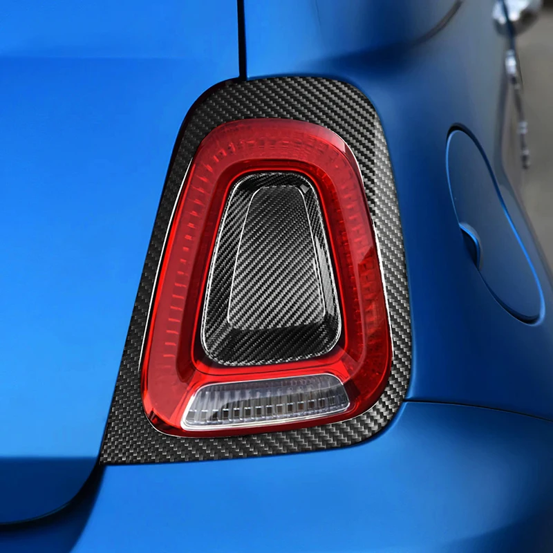 Carbon Fiber Car Rear Tail Light Decorative Frame Exterior Accessories Decoration for Fiat 500 Abarth 595 Restyling
Carbon Fiber Car Rear Tail Light Decorative Frame Exterior Accessories Decoration for Fiat 500 Abarth 595 Restyling