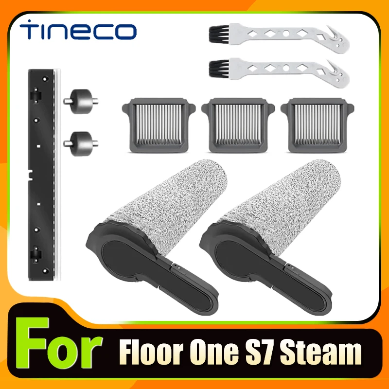 Brush Roller For Tineco Floor One S7 Steam Wet Dry HEPA Filter Accessories Holder Vacuum Cleaner Replacement Spare Parts
Brush Roller For Tineco Floor One S7 Steam Wet Dry HEPA Filter Accessories Holder Vacuum Cleaner Replacement Spare Parts