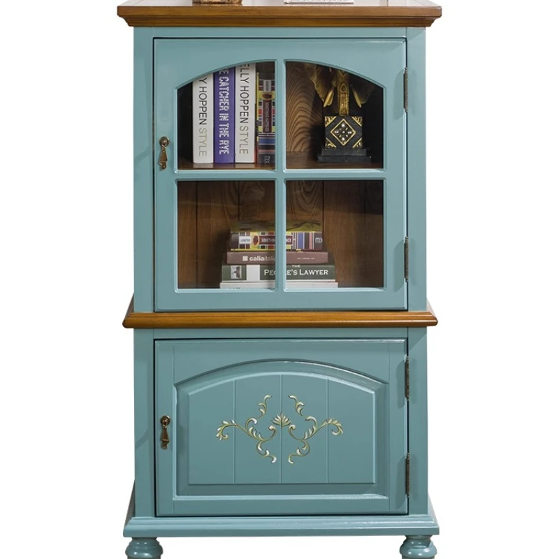 American country wall wine cabinet living room glass storage cabinet Mediterranean display
American country wall wine cabinet living room glass storage cabinet Mediterranean display