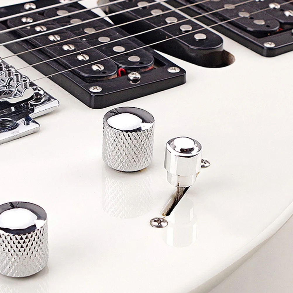 3 Pcs Switch Cap Guitar Toggle Tip Knob Caps Replacement Parts Alloy Accessories
3 Pcs Switch Cap Guitar Toggle Tip Knob Caps Replacement Parts Alloy Accessories