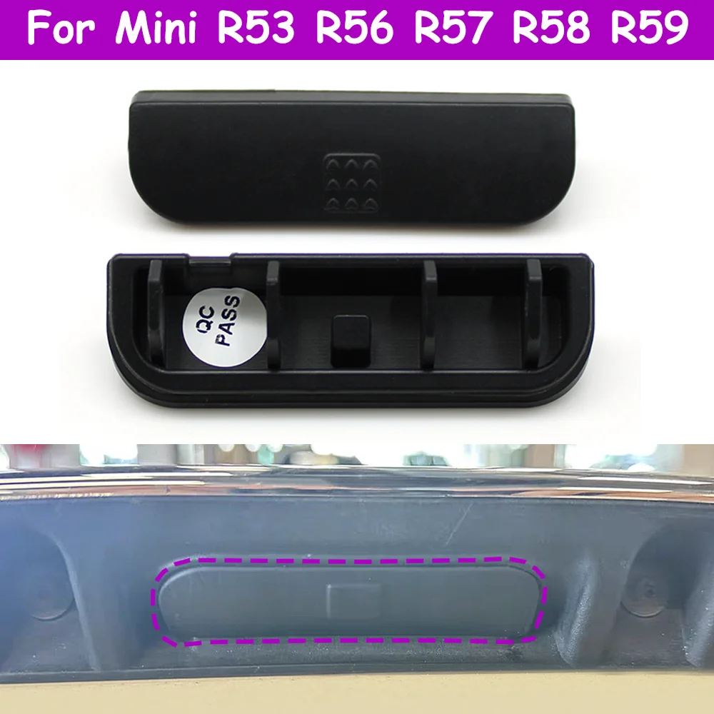 R53 R56 R57 R58 R59 Car Rear Trunk Handle Rubber Cover Trunk Lid Tailgate Opening Button Switch Cover for BMW MINI 51137039261
R53 R56 R57 R58 R59 Car Rear Trunk Handle Rubber Cover Trunk Lid Tailgate Opening Button Switch Cover for BMW MINI 51137039261