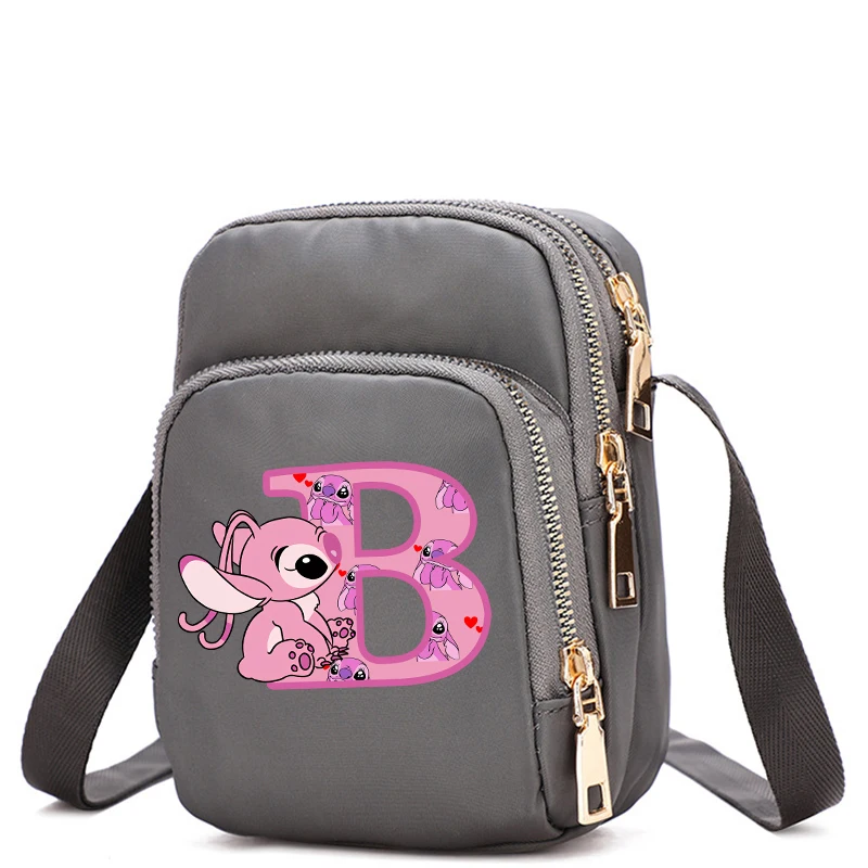 Stitch Angel Crossbody Bag Letter A B C D Women Shoulder Bags Tote Bag Female Underarm Phone-Bag Fashion Collocation Trendy
Stitch Angel Crossbody Bag Letter A B C D Women Shoulder Bags Tote Bag Female Underarm Phone-Bag Fashion Collocation Trendy