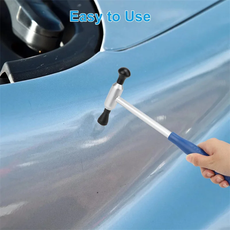 【L】16PCS Auto Dent Repair Hammer Set - Aluminum Bodywork Tools For Paintless Dent Removal, DIY Car Body Repair Kit
【L】16PCS Auto Dent Repair Hammer Set - Aluminum Bodywork Tools For Paintless Dent Removal, DIY Car Body Repair Kit