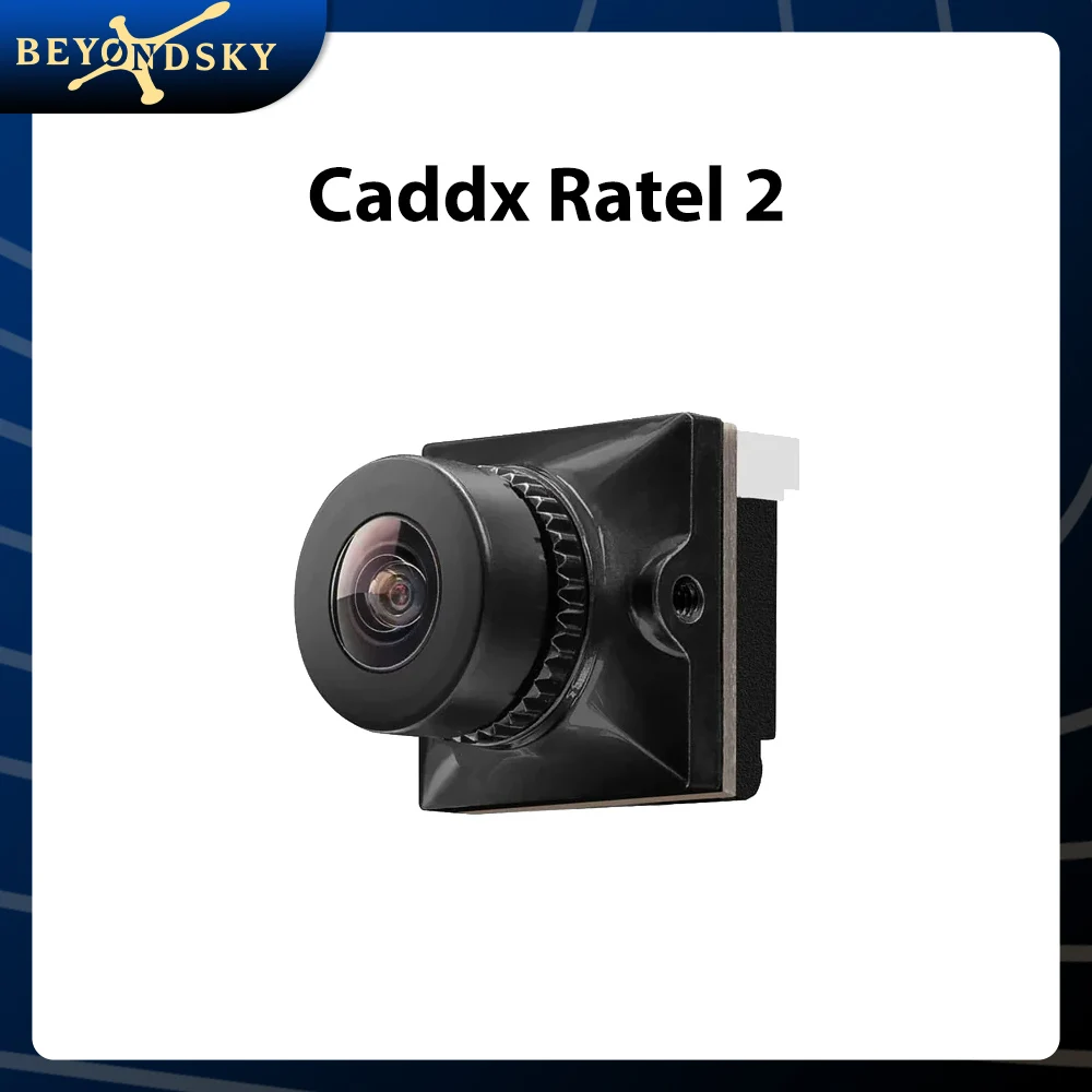 Caddx Ratel 2 1/1.8'Starlight 1200TVL NTSC PAL 16:9 & 4:3 Switchable Super WDR FPV Micro Camera for FPV Racing Kit
Caddx Ratel 2 1/1.8'Starlight 1200TVL NTSC PAL 16:9 & 4:3 Switchable Super WDR FPV Micro Camera for FPV Racing Kit