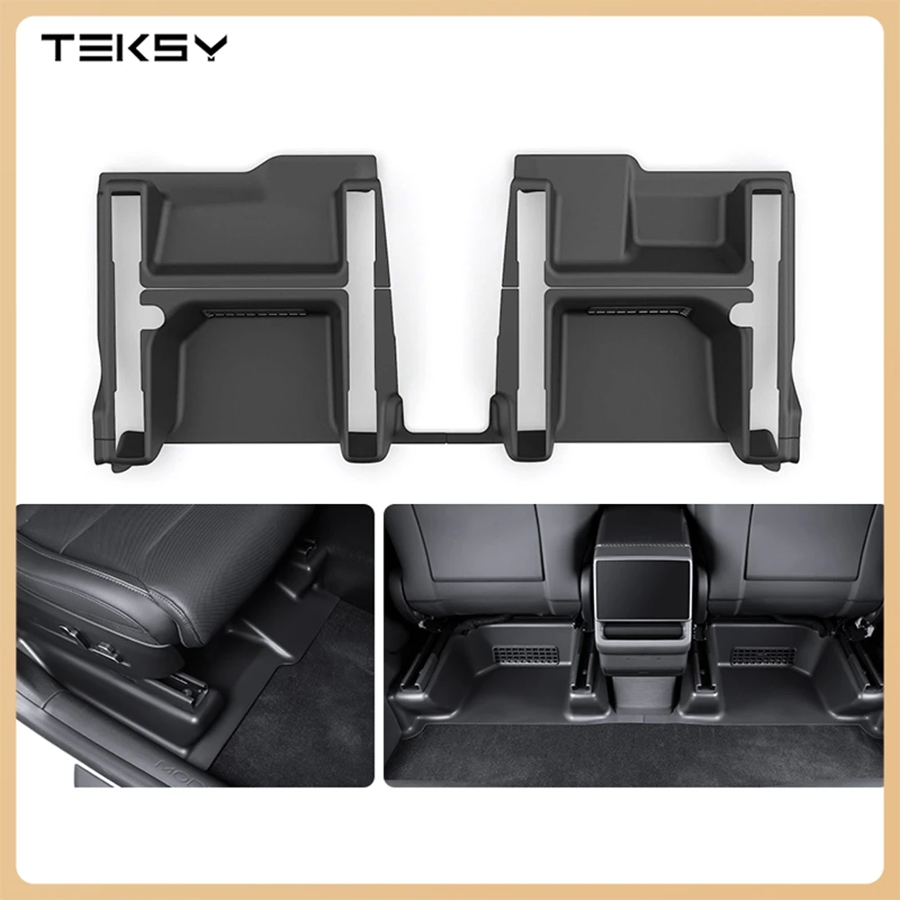 First Row Under Seat TPE Floor Corner Guard for Tesla Model Y L LWB 2026 Model YL Long Wheelbase Seat Slide Rail Track Shields
First Row Under Seat TPE Floor Corner Guard for Tesla Model Y L LWB 2026 Model YL Long Wheelbase Seat Slide Rail Track Shields