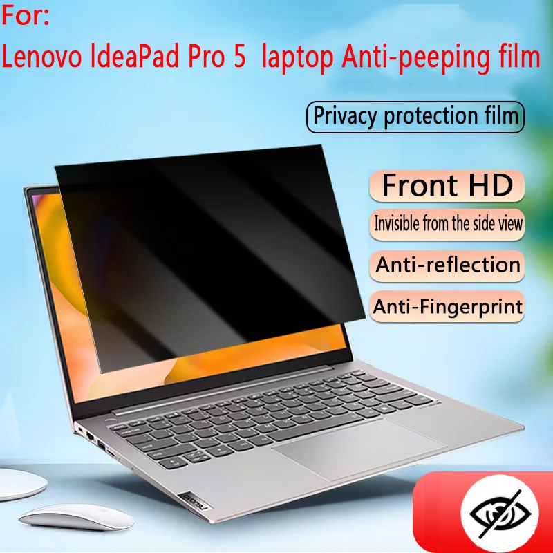 Для Lenovo IdeaPad Pro 5 14IAH10 16AKP10 компьютерная противоподглядывающая пленка Pro 5 14ASP10 14AKP10 аксессуары защитная пленка для экрана конфиденциальности
Для Lenovo IdeaPad Pro 5 14IAH10 16AKP10 компьютерная противоподглядывающая пленка Pro 5 14ASP10 14AKP10 аксессуары защитная пленка для экрана конфиденциальности
