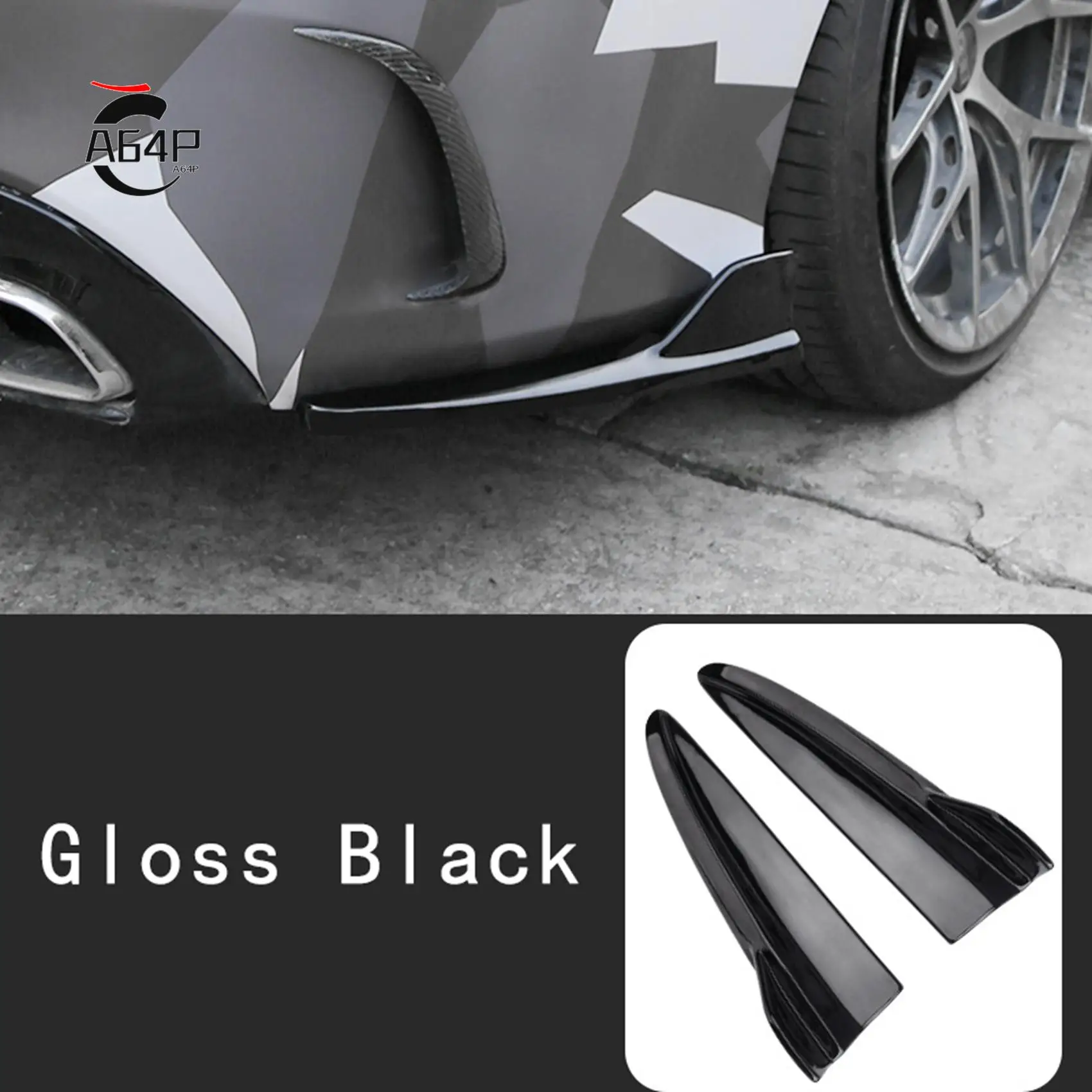A64P-Car Rear Bumper Lip Diffuser Splitter Spoiler For Mercedes Benz C-Class W205 C180 C200 C300 C63 2015-2021
A64P-Car Rear Bumper Lip Diffuser Splitter Spoiler For Mercedes Benz C-Class W205 C180 C200 C300 C63 2015-2021