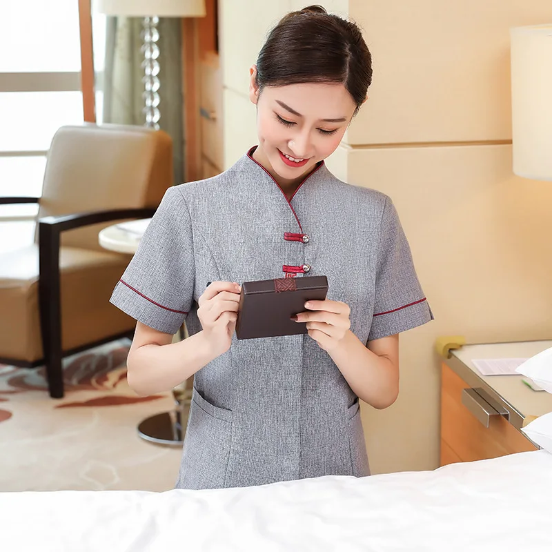 Hotel Room Cleaning StaffPAUniform Community Property Floor Cleaning Short Sleeve Housekeeping Workwear Set for Women New
Hotel Room Cleaning StaffPAUniform Community Property Floor Cleaning Short Sleeve Housekeeping Workwear Set for Women New