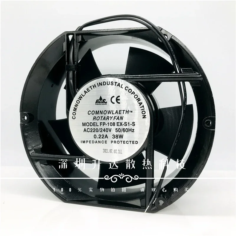 17250 17251 172x150x51mm FP-108EX-S1-S FP-108EX-S1-C EP-108EXS1-S 220/240V cabinet cooling fan
17250 17251 172x150x51mm FP-108EX-S1-S FP-108EX-S1-C EP-108EXS1-S 220/240V cabinet cooling fan