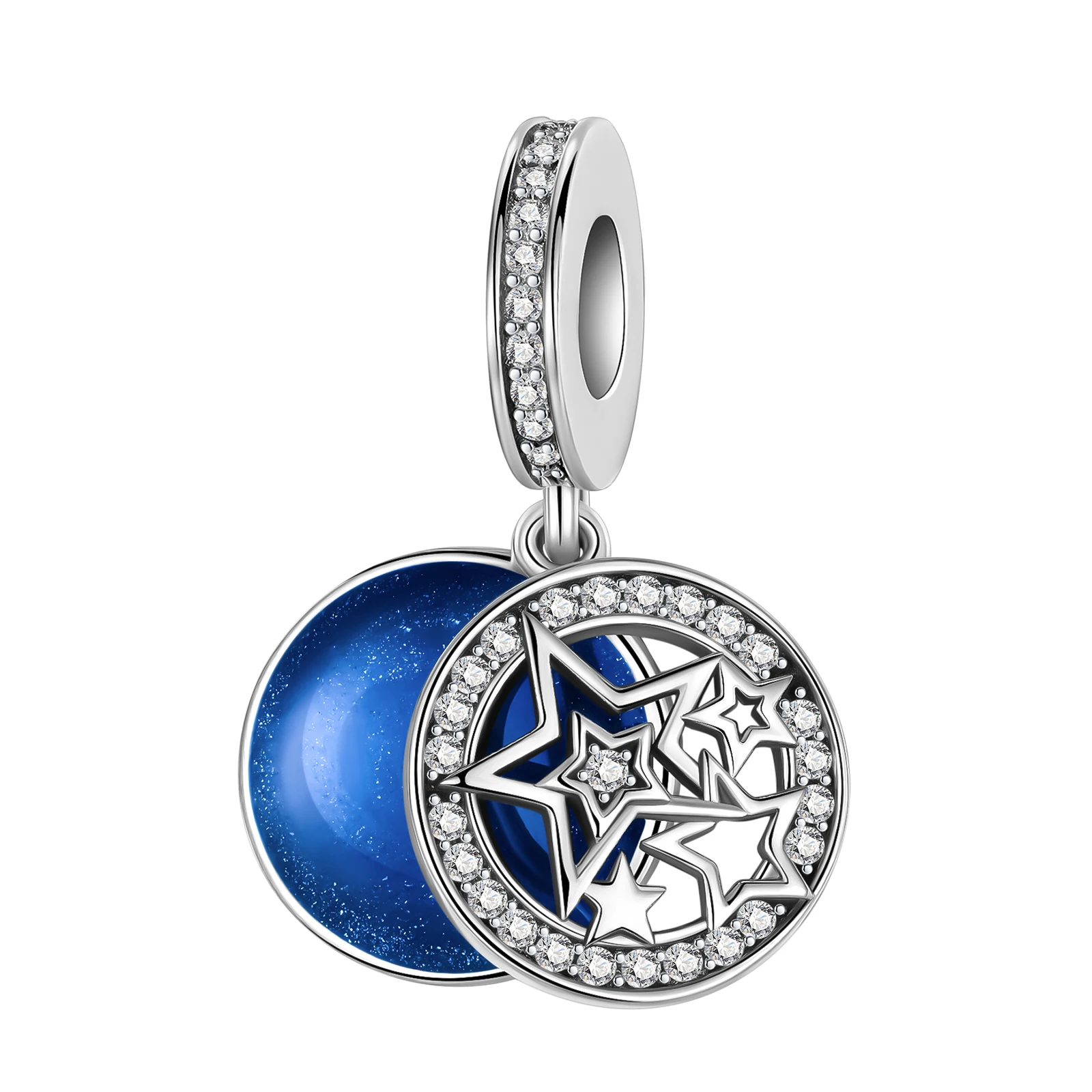 925 Sterling Silver Starry Sky Star Diamond Blue Pendant Charm Fit Original Charms Bracelets Women DIY Jewelry Gift
925 Sterling Silver Starry Sky Star Diamond Blue Pendant Charm Fit Original Charms Bracelets Women DIY Jewelry Gift