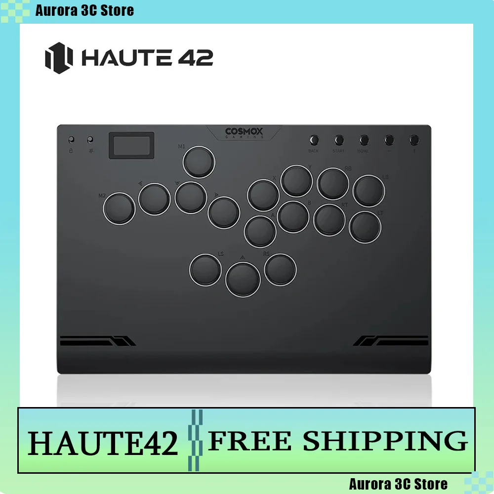 Hitbox Haute42 Fighting Keyboard Raspberry Pi Switch M-Ultra Gen2 Aluminium Alloy Rgb 16button Keyboard E-Sports Game Customize
Hitbox Haute42 Fighting Keyboard Raspberry Pi Switch M-Ultra Gen2 Aluminium Alloy Rgb 16button Keyboard E-Sports Game Customize
