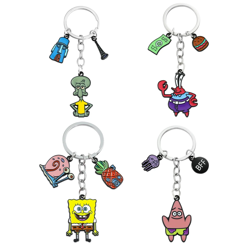 SpongeBob SquarePants Keychain - Cartoon Anime Funny Cute Jewelry Accessory Trinket Fashionable Gift for Best Friend
SpongeBob SquarePants Keychain - Cartoon Anime Funny Cute Jewelry Accessory Trinket Fashionable Gift for Best Friend