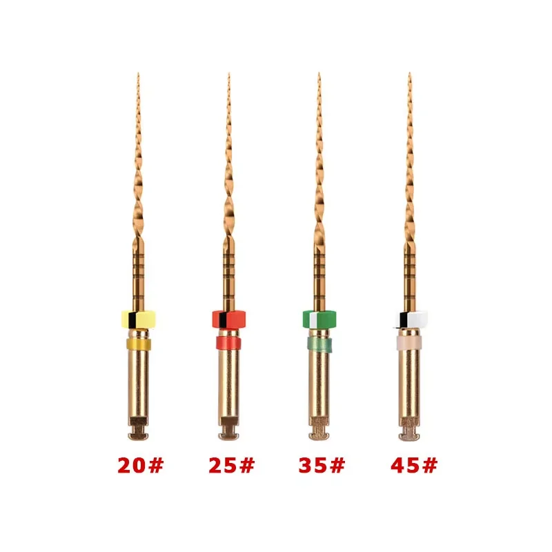 Dental NiTi Root Canal Super Rotary Files Endo Endodontic Rotary Flexible File for Preparing Root Canal Treatment
Dental NiTi Root Canal Super Rotary Files Endo Endodontic Rotary Flexible File for Preparing Root Canal Treatment