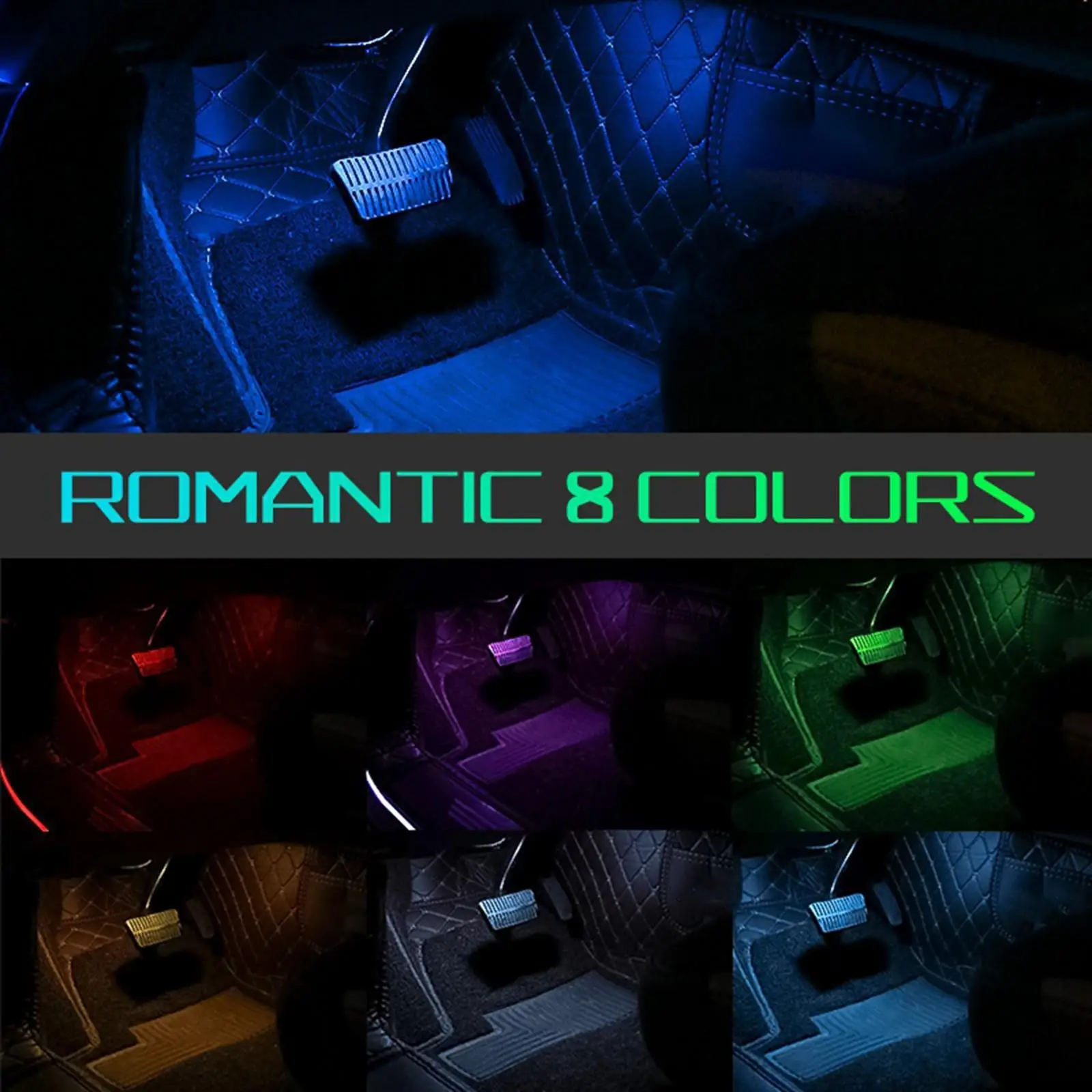 Car Decoration Light Interior Atmosphere Light RGB LED Strip Light
Car Decoration Light Interior Atmosphere Light RGB LED Strip Light