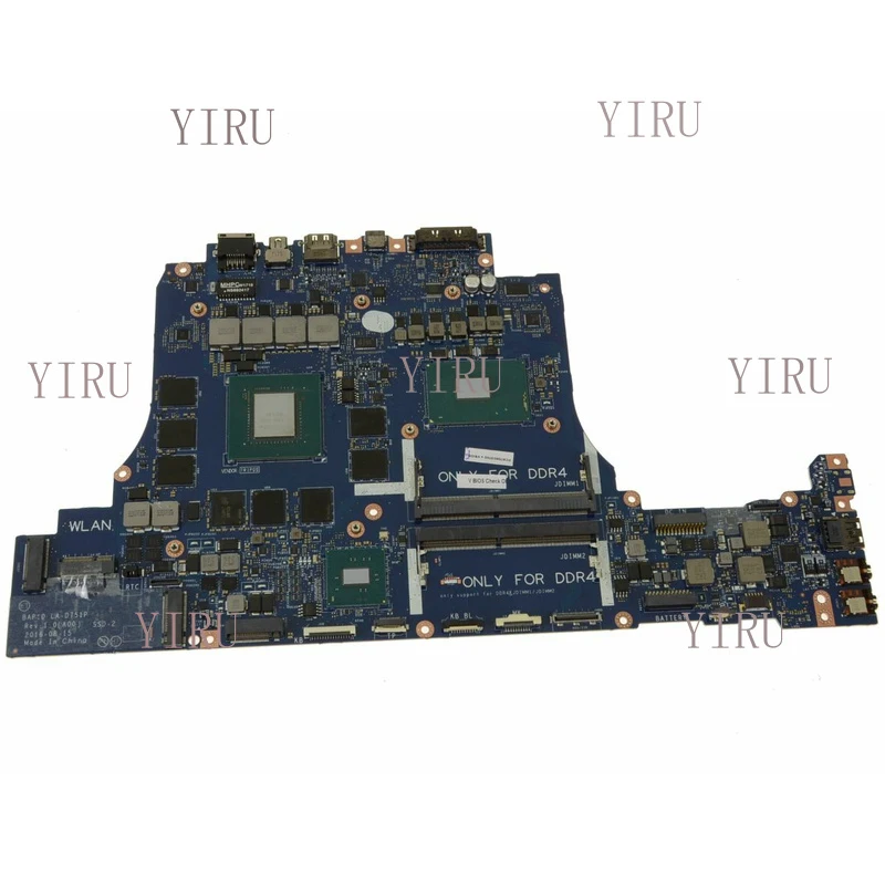 L+ 0D51CG FOR DELL Alienware 17 R4 15 R3 Laptop Motherboard I7-7700HQ GTX1070 D51CG
L+ 0D51CG FOR DELL Alienware 17 R4 15 R3 Laptop Motherboard I7-7700HQ GTX1070 D51CG
