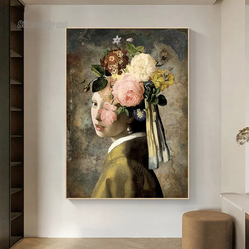 Девушка с жемчугом Серьги Цветы Ретро Искусство Холст Плакаты и принты Всемирно известная живопись Портрет Настенные художественные фотографии Домашний декор
Девушка с жемчугом Серьги Цветы Ретро Искусство Холст Плакаты и принты Всемирно известная живопись Портрет Настенные художественные фотографии Домашний декор