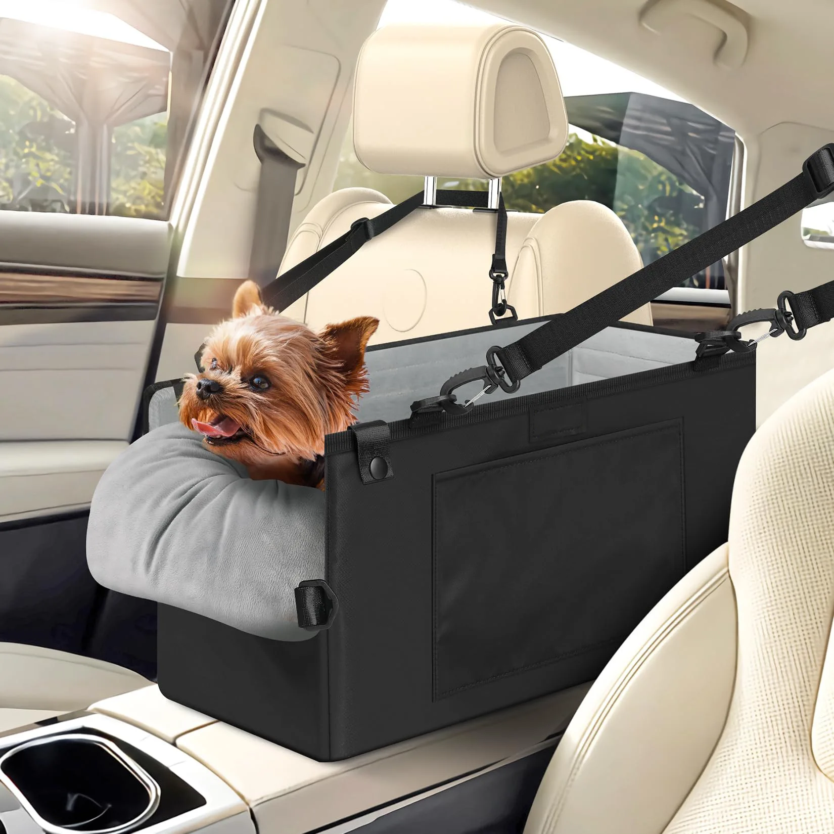 Small Dog Car Dashboard Bag Hard Board Supported Vehicle Pet Nest Handheld Pet Bag for Outdoor Trips Center Console Pet Bed
Small Dog Car Dashboard Bag Hard Board Supported Vehicle Pet Nest Handheld Pet Bag for Outdoor Trips Center Console Pet Bed