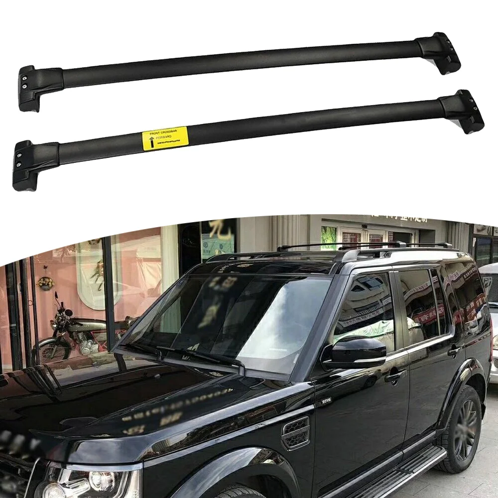 Fits For Land Rover Discovery 3 4 LR3 LR4 2004-2016 2PCS Black Cross Bar Roof Rail Rack Cargo Bars High Quality Ski Snow Board
Fits For Land Rover Discovery 3 4 LR3 LR4 2004-2016 2PCS Black Cross Bar Roof Rail Rack Cargo Bars High Quality Ski Snow Board