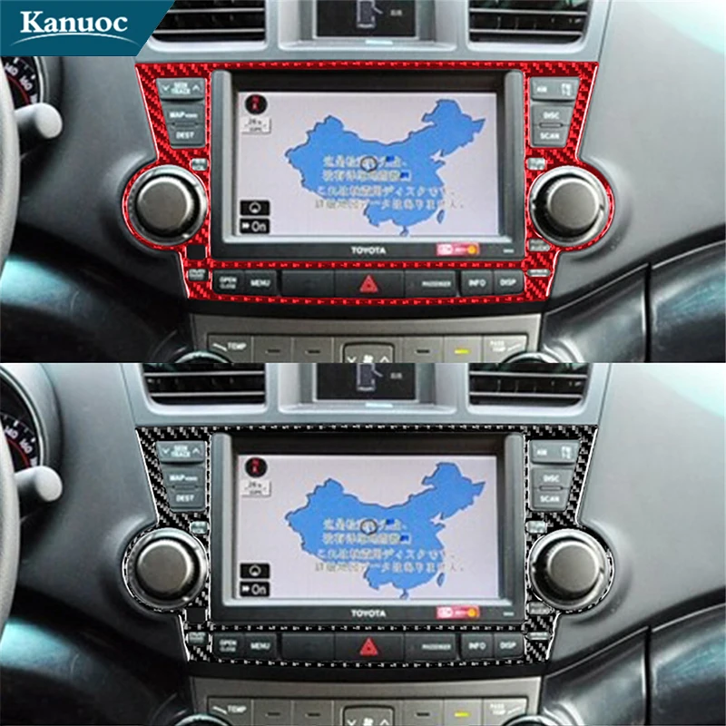 For Toyota Highlander 2008 2009 2010 2011 2012 2013 Carbon Fiber Center Navigation Screen Stickers Car Interior Accessories
For Toyota Highlander 2008 2009 2010 2011 2012 2013 Carbon Fiber Center Navigation Screen Stickers Car Interior Accessories