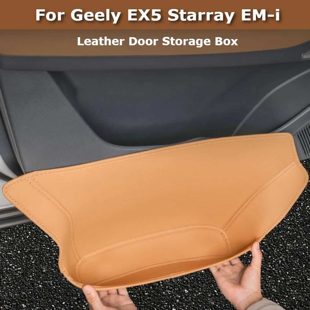 For Geely Starray EM-i EX5 EM-i 2025 2026 Leather Door Storage Box Door Pocket Organizer Mat Interior Accessories
For Geely Starray EM-i EX5 EM-i 2025 2026 Leather Door Storage Box Door Pocket Organizer Mat Interior Accessories