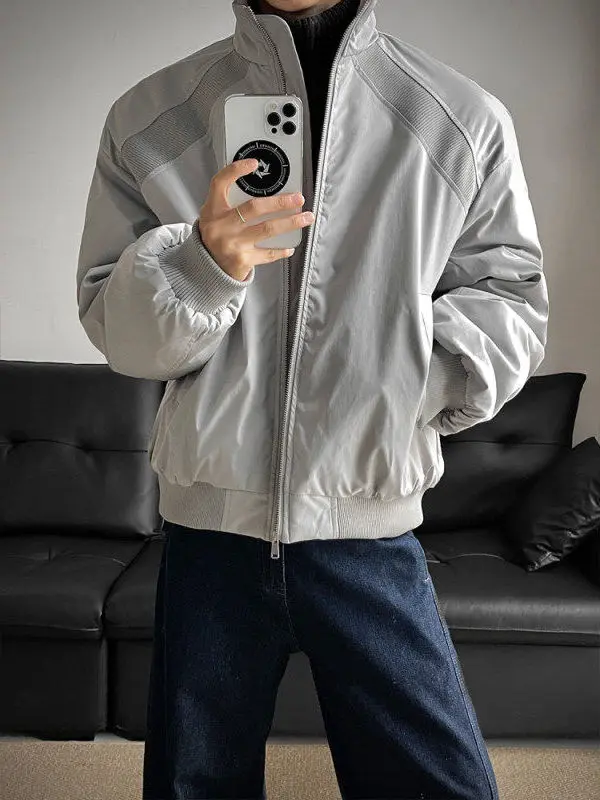 American Sle Thiened Cotton Jaet Men's Winter New Arrival High-End Cotton Outerwear Jaet Youthful Casual Faion
American Sle Thiened Cotton Jaet Men's Winter New Arrival High-End Cotton Outerwear Jaet Youthful Casual Faion