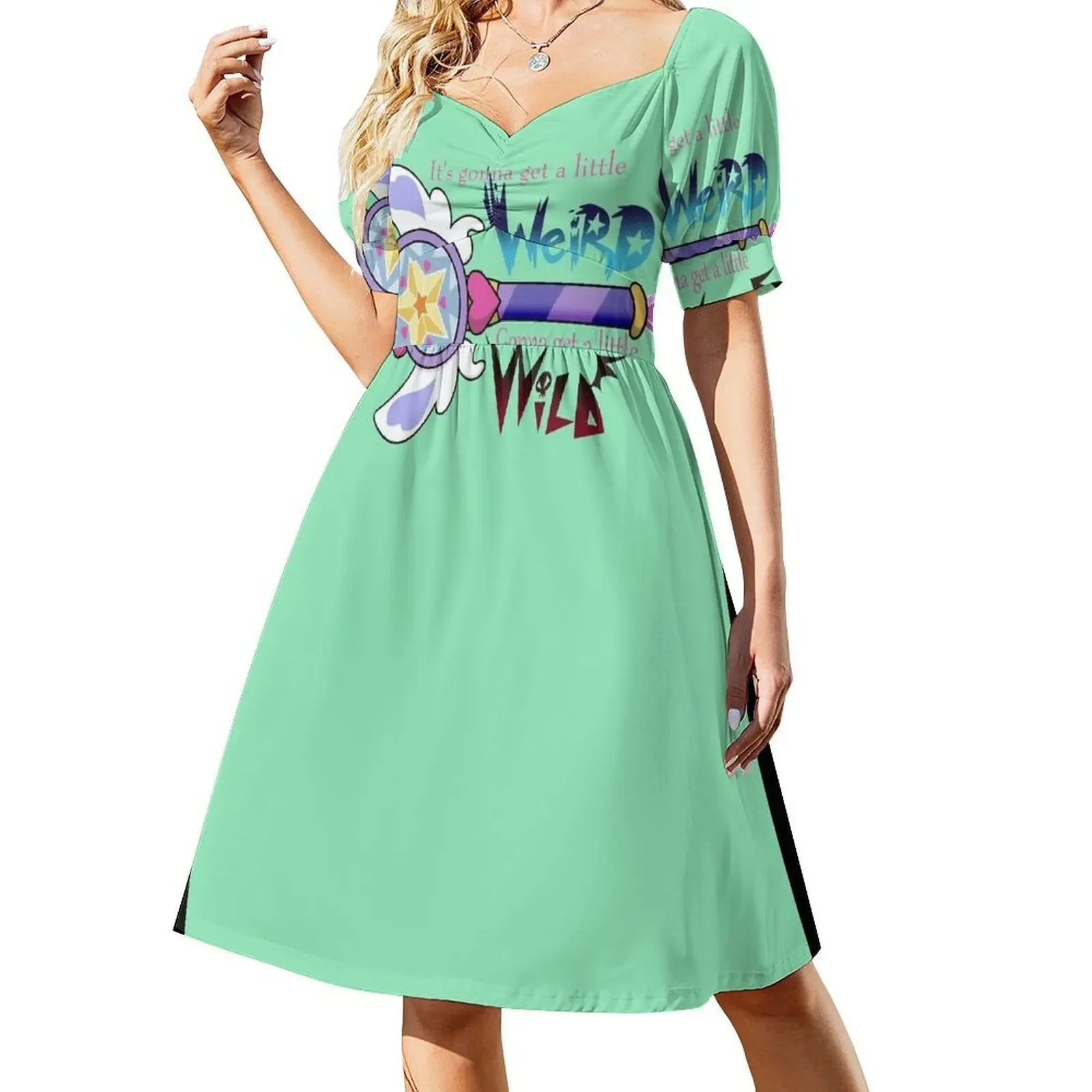 Star Wand Short-Sleeved Dress women formal occasion dresses women's elegant loose dresses Dress
Star Wand Short-Sleeved Dress women formal occasion dresses women's elegant loose dresses Dress