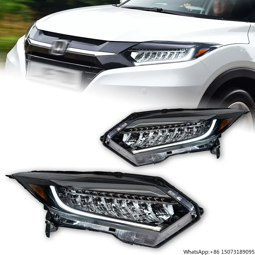 Car Lights for HRV LED Headlight Projector Lens 2014-2020 HR-V Dynamic Signal Head Lamp Vezel Drl Automotive Accessories
Car Lights for HRV LED Headlight Projector Lens 2014-2020 HR-V Dynamic Signal Head Lamp Vezel Drl Automotive Accessories
