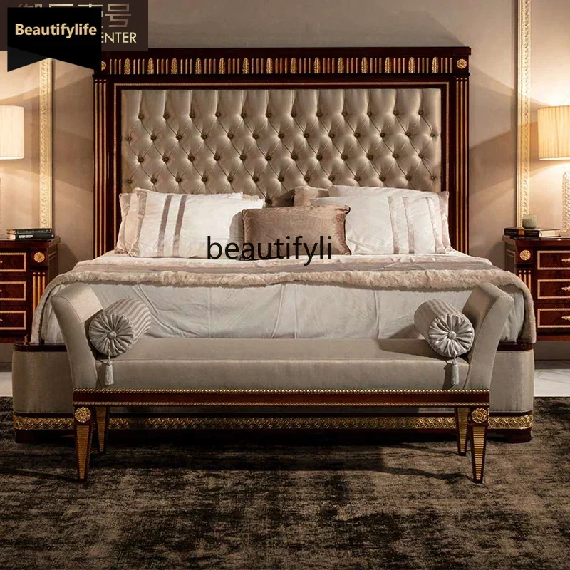 B33 Французская мебель для спальни, ткань из массива дерева, табурет для смены обуви, двойной табурет, европейский прикроватный табурет
B33 Французская мебель для спальни, ткань из массива дерева, табурет для смены обуви, двойной табурет, европейский прикроватный табурет