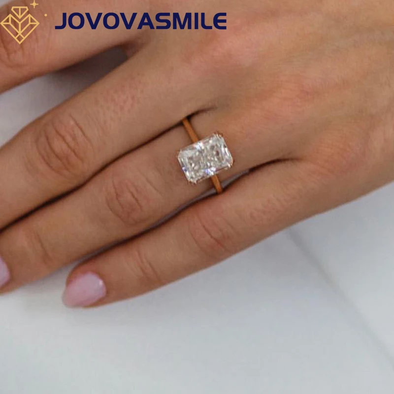 JOVOVASMILE Moissanite Diamond Wedding Ring 4.5 Carat 11x8mm Crushed Ice Hybrid Radiant Cut Gemstone 14k Gold Solitaire Band
JOVOVASMILE Moissanite Diamond Wedding Ring 4.5 Carat 11x8mm Crushed Ice Hybrid Radiant Cut Gemstone 14k Gold Solitaire Band