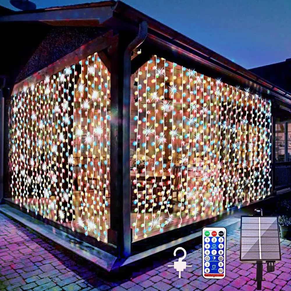300 LED Solar String Light Outdoor Waterproof 8 Modes Fairy Light Garden Christmas Light for Pool Patio Party Wedding Decor
300 LED Solar String Light Outdoor Waterproof 8 Modes Fairy Light Garden Christmas Light for Pool Patio Party Wedding Decor
