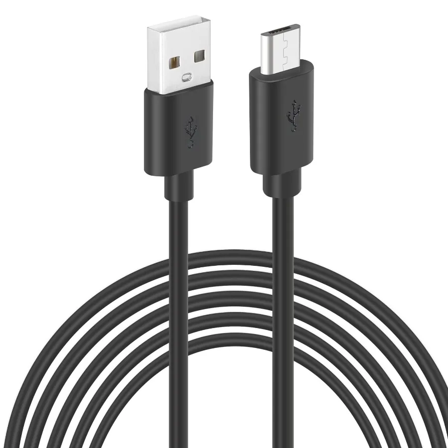 33Ft USB to Micro USB Power Extension Cable, Long Charging Cord, Black
33Ft USB to Micro USB Power Extension Cable, Long Charging Cord, Black