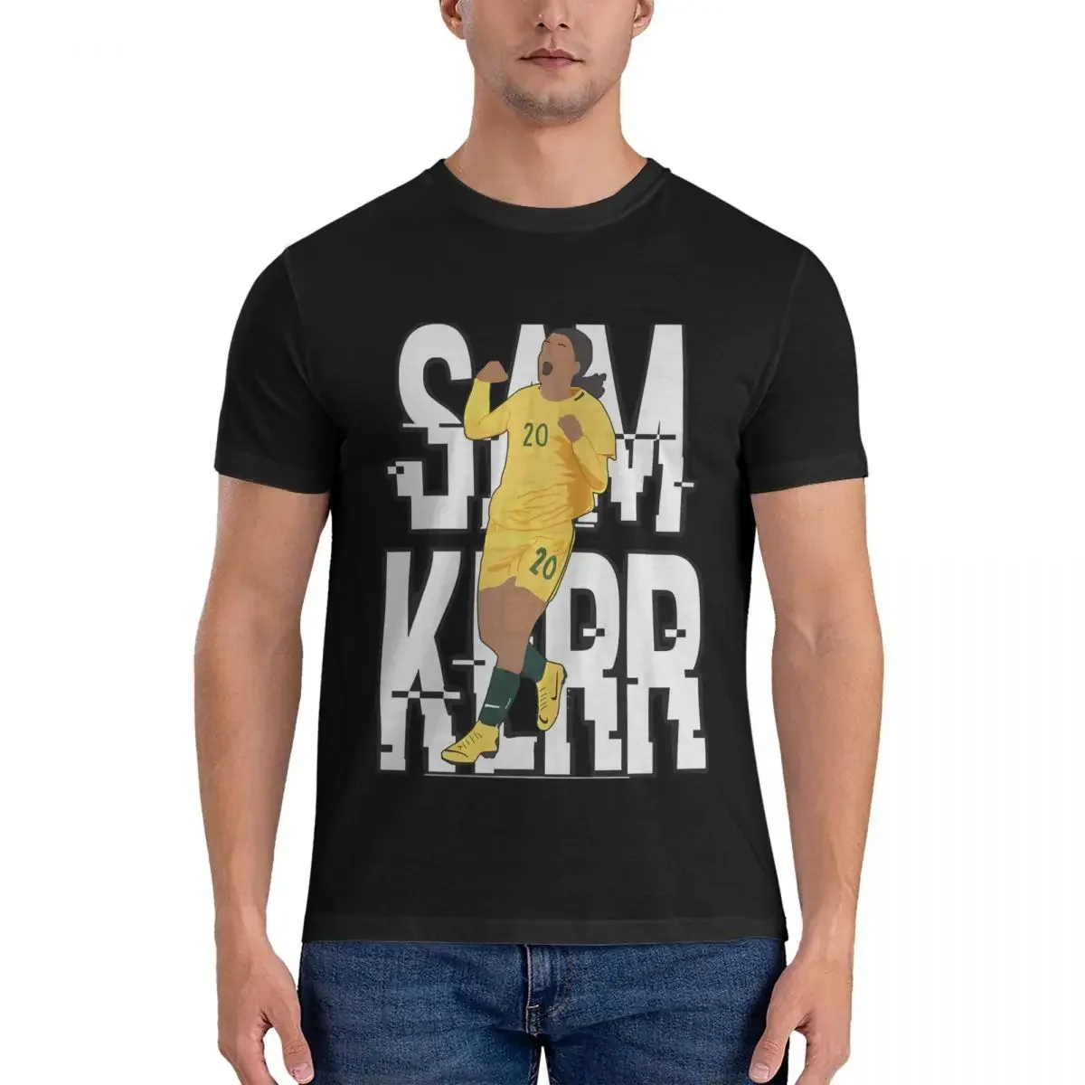 Мужские футболки для спортсменов Sam Kerr, винтажные футболки с короткими рукавами и круглым вырезом, одежда из 100% хлопка для взрослых
Мужские футболки для спортсменов Sam Kerr, винтажные футболки с короткими рукавами и круглым вырезом, одежда из 100% хлопка для взрослых