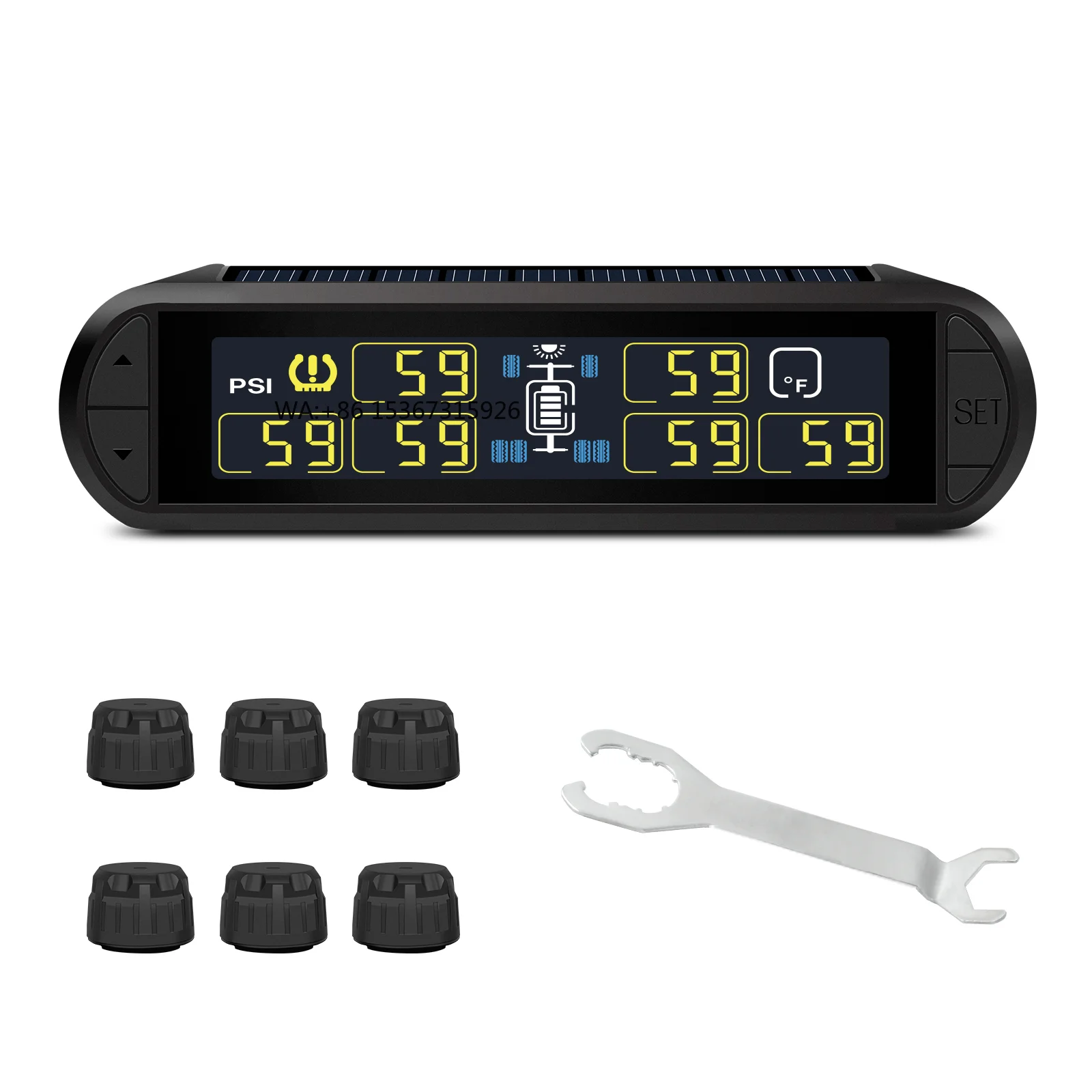 Tire Pressure Monitoring System Digital Colorful LED Display Waterproof High Precision Tire Pressure Monitoring System
Tire Pressure Monitoring System Digital Colorful LED Display Waterproof High Precision Tire Pressure Monitoring System