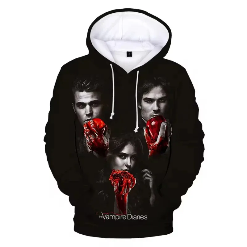 The Vampire Diaries 3D Printed Men's Hoodie Harajuku Long Sleeves Oversized Outdoor Pullover Sweatshirt Kids Unisex Clothing
The Vampire Diaries 3D Printed Men's Hoodie Harajuku Long Sleeves Oversized Outdoor Pullover Sweatshirt Kids Unisex Clothing