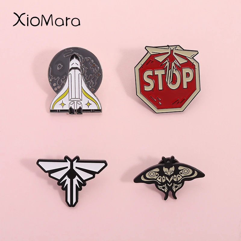 Adventure Games Enamel Pins Astronaut Rocket Spacecraft Stop Brooches Lapel Badges Jewelry Gift For Funny Friends
Adventure Games Enamel Pins Astronaut Rocket Spacecraft Stop Brooches Lapel Badges Jewelry Gift For Funny Friends