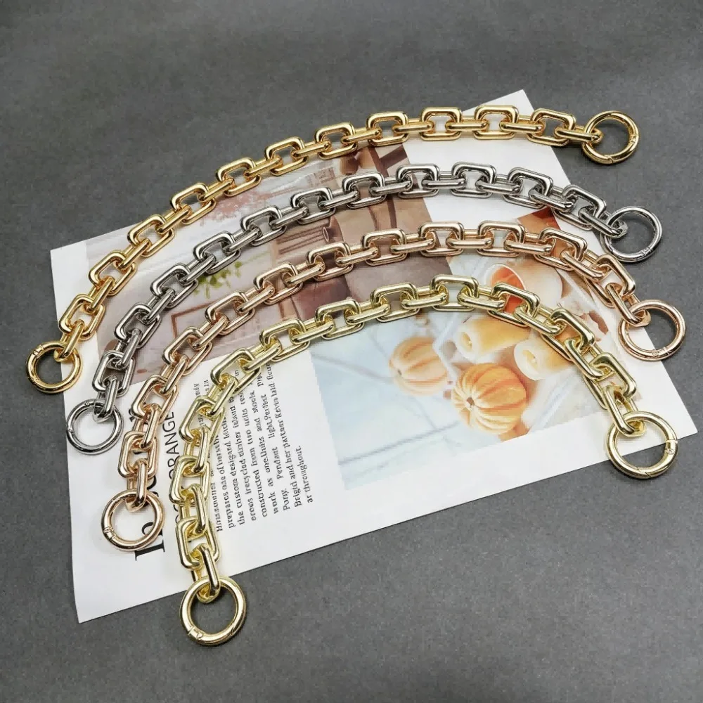 40/60cm Chunky Gold Chain Bag Strap Lightweight Acrylic Replacement Handle for Baguette Bag Underarm Shoulder Chain Accessory
40/60cm Chunky Gold Chain Bag Strap Lightweight Acrylic Replacement Handle for Baguette Bag Underarm Shoulder Chain Accessory