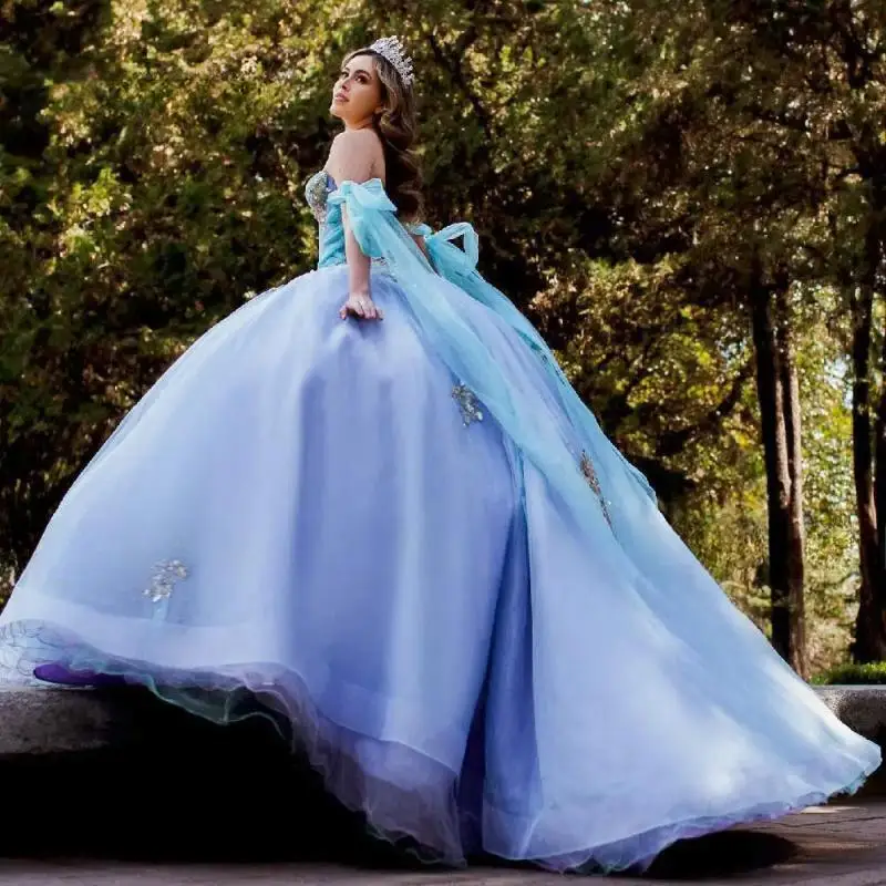 Cinderella Quinceanera Dress 2025 Off Shoulder Princess Ball Gown Sweet 15 Birthday Vestidos De XV Años Party Gown Custom Made
Cinderella Quinceanera Dress 2025 Off Shoulder Princess Ball Gown Sweet 15 Birthday Vestidos De XV Años Party Gown Custom Made