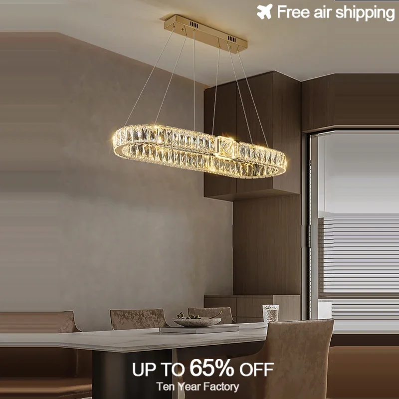 Decorative Crystal Block Gold Ring LED Pendant Light Dimmable Ceiling Hanging Lighting for Modern Living Room Interior
Decorative Crystal Block Gold Ring LED Pendant Light Dimmable Ceiling Hanging Lighting for Modern Living Room Interior