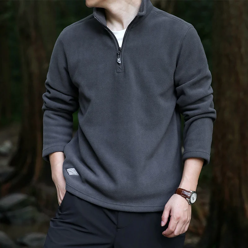 Fleece Mens Sweatshirts Wool Thick Warm Sweatshirts Jackets Zipper Men's Long Sleeve Sweatshirts Slim Fit Casual Winter Clothes
Fleece Mens Sweatshirts Wool Thick Warm Sweatshirts Jackets Zipper Men's Long Sleeve Sweatshirts Slim Fit Casual Winter Clothes