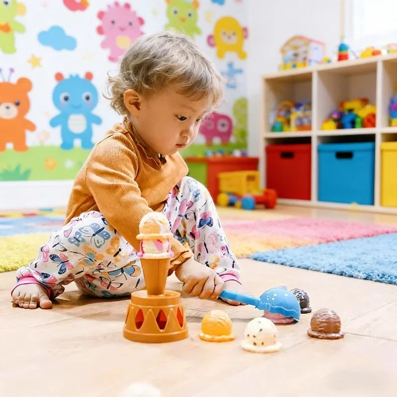 Plastic Simulation Ice Cream Building Blocks Kids Pretend Play Toy Early Education Enlightenment Children Birthday Gift Play Set
Plastic Simulation Ice Cream Building Blocks Kids Pretend Play Toy Early Education Enlightenment Children Birthday Gift Play Set