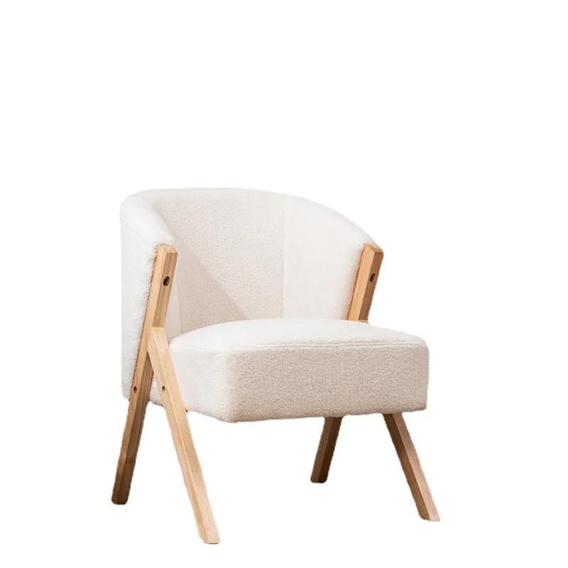Nordic style leisure chair INS style modern minimalist design single sofa back chair meeting coffee 
Nordic style leisure chair INS style modern minimalist design single sofa back chair meeting coffee