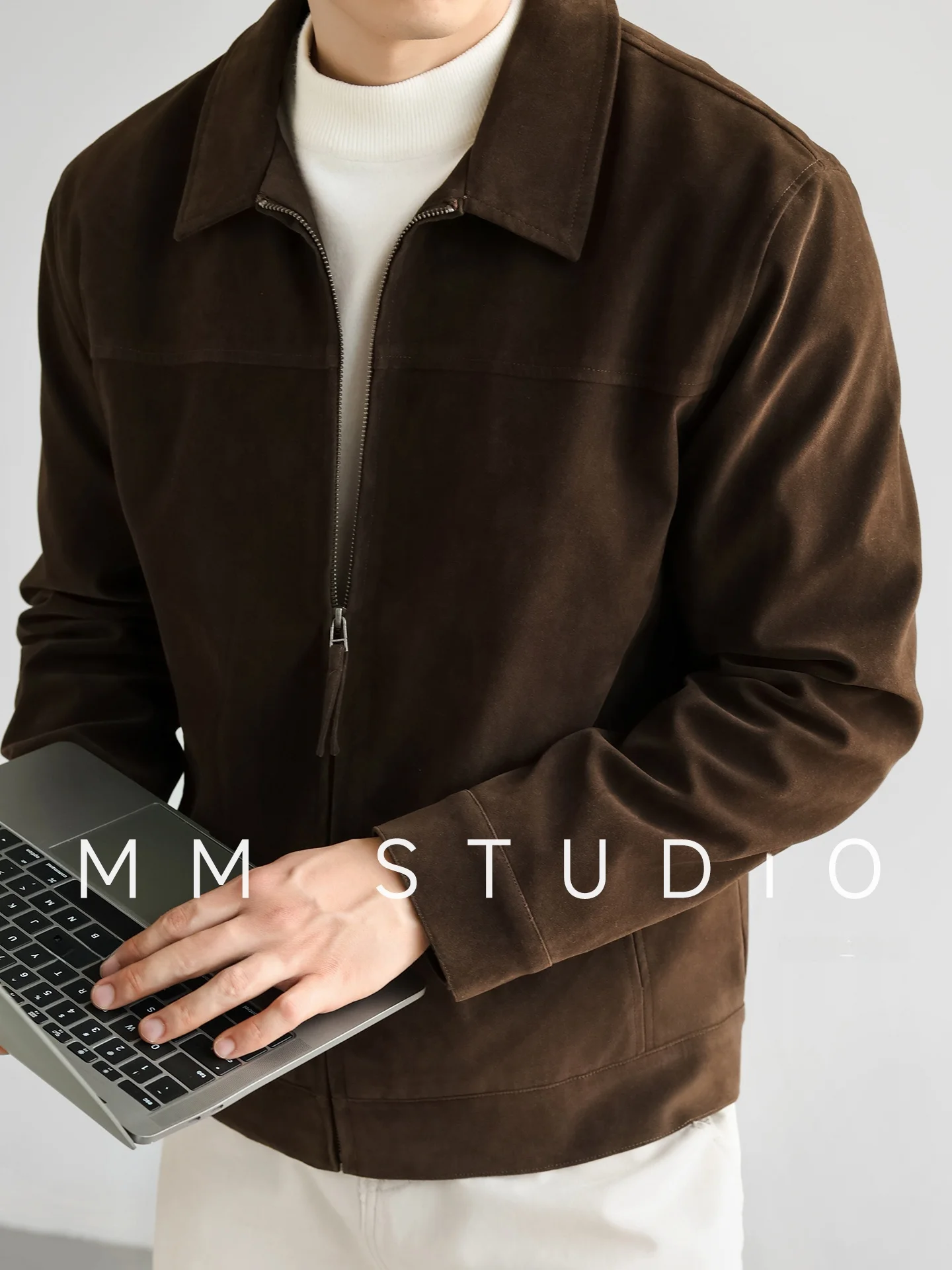 Men's Vintage Suede Jacket Stand Collar Zipper Spring Outerwear Flap Pocket Regular Fit Long Sleeve Pure Color BZMTWT97
Men's Vintage Suede Jacket Stand Collar Zipper Spring Outerwear Flap Pocket Regular Fit Long Sleeve Pure Color BZMTWT97