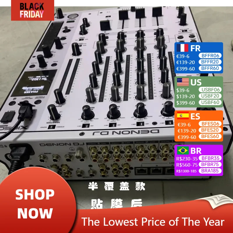 DENON DN-X1850 Mixer Panel Protective Film, Tianlong X1850(It's Just A Self-adhesive Film, Not An Iron Plate)
DENON DN-X1850 Mixer Panel Protective Film, Tianlong X1850(It's Just A Self-adhesive Film, Not An Iron Plate)