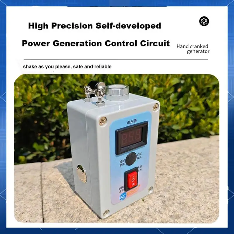 AA77 Portable Hand Crank Generator USB 5V/5W Small Charging Treasure Outdoor Mobile Phone Emergency Survival Generator
AA77 Portable Hand Crank Generator USB 5V/5W Small Charging Treasure Outdoor Mobile Phone Emergency Survival Generator