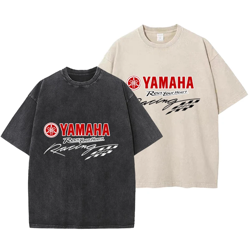 Yamaha Heavyweight Cotton Large‑Sized T‑Shirt for Men - Summer Retro Round‑Neck Short‑Sleeve Casual Sports Top - Breathable Soft
Yamaha Heavyweight Cotton Large‑Sized T‑Shirt for Men - Summer Retro Round‑Neck Short‑Sleeve Casual Sports Top - Breathable Soft